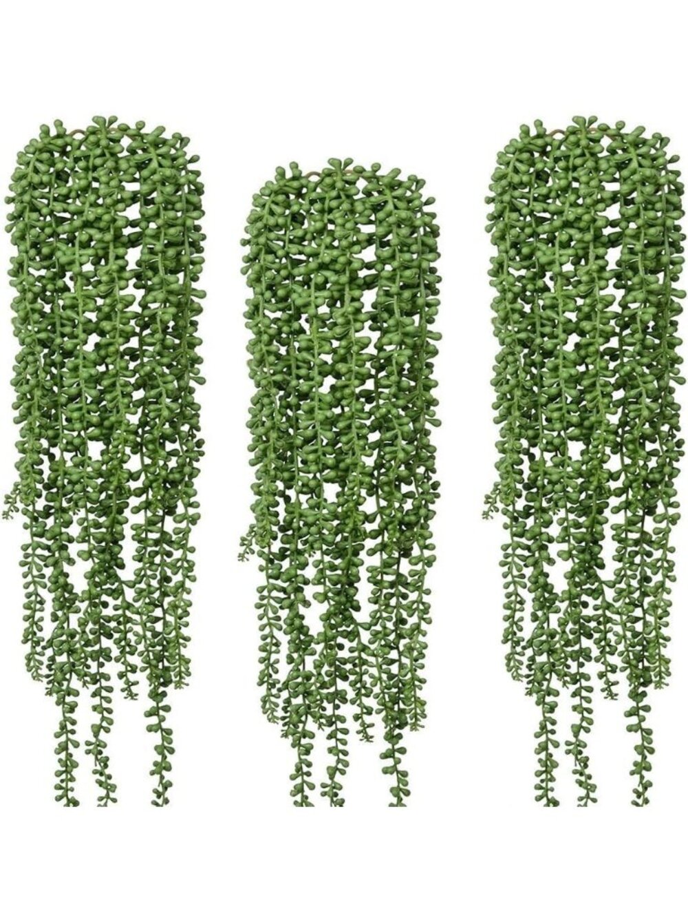 New 6pcs Artificial Fake String of Pearls Plant